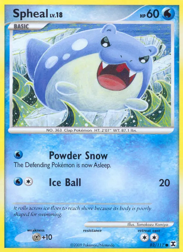 Spheal 82 Rising Rivals Pokesingles