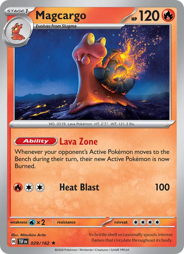 Magcargo 29 Temporal Forces Pokesingles
