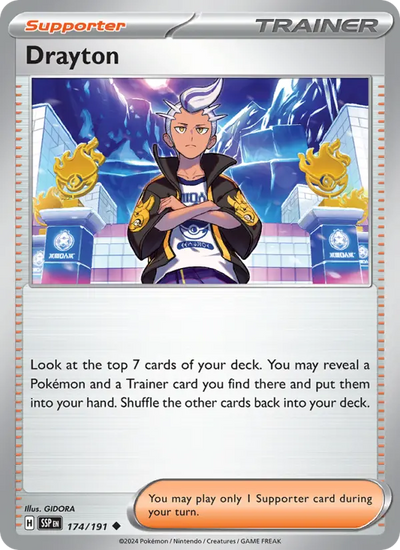 Drayton 174 Surging Sparks Pokesingles