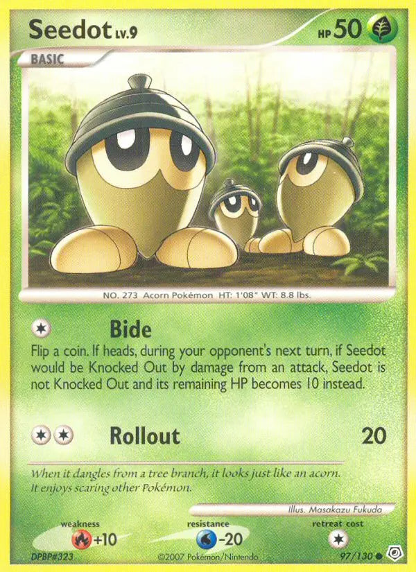 Seedot 97 Diamond & Pearl Pokesingles