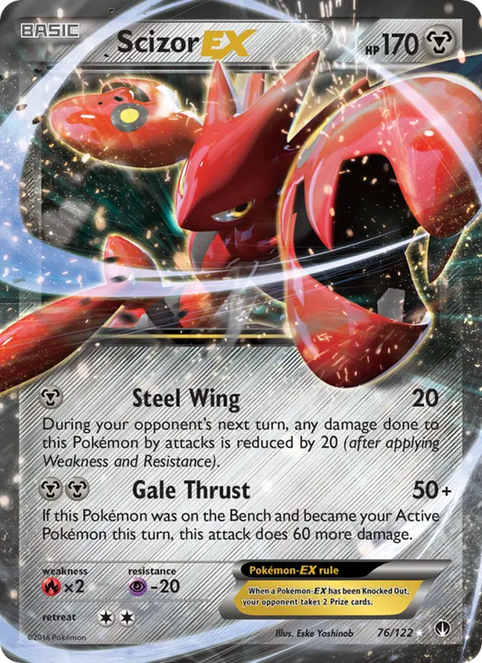 Scizor EX 76 BREAKpoint Pokesingles
