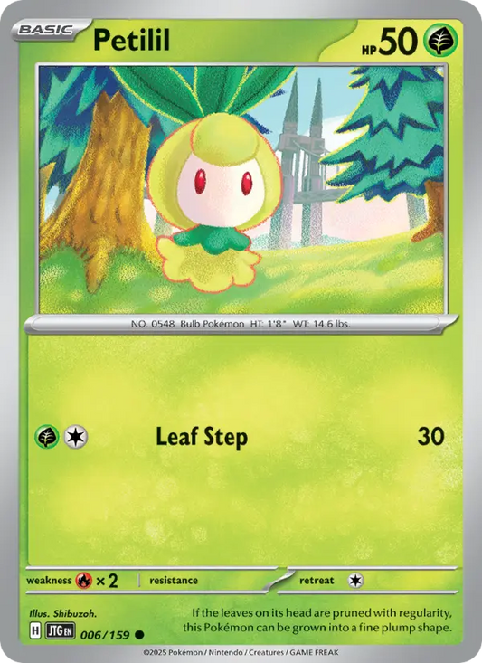 Petilil 6 Journey Together Pokesingles