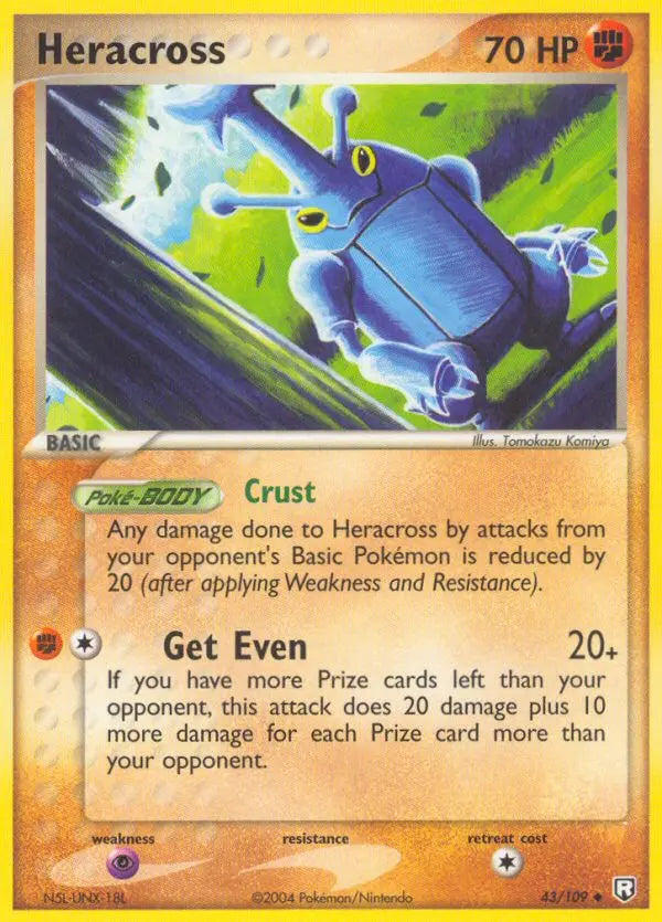 Heracross 43 Team Rocket Returns Pokesingles