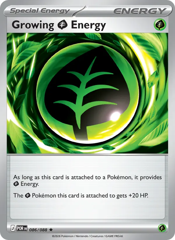Growing Grass Energy 86 Perfect Order Pokesingles