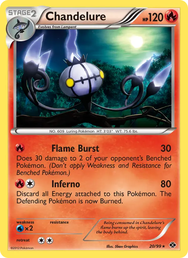 Chandelure 20 Next Destinies Pokesingles