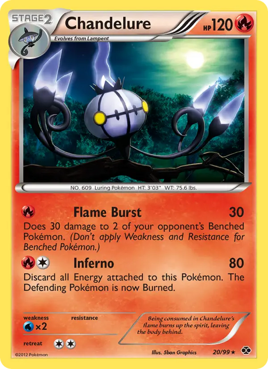Chandelure 20 Next Destinies Pokesingles
