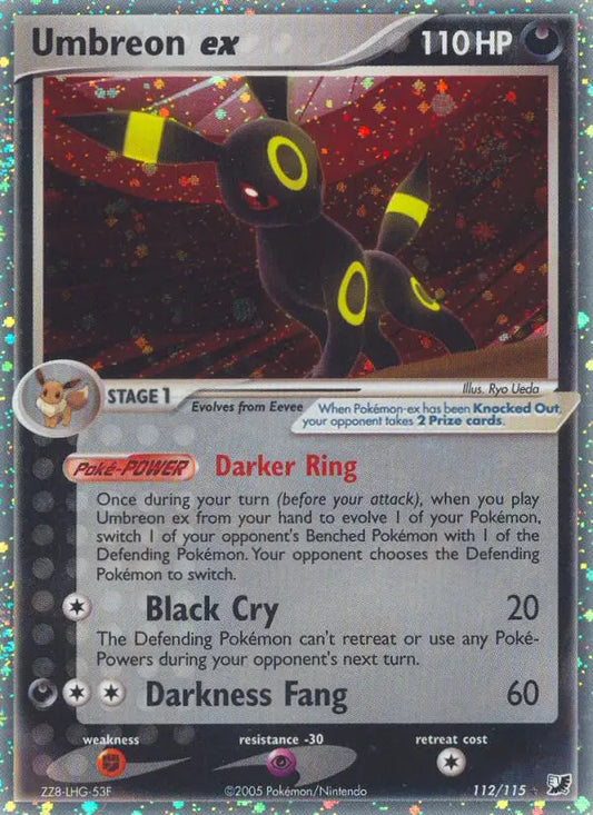 Umbreon ex 112 Unseen Forces Pokesingles