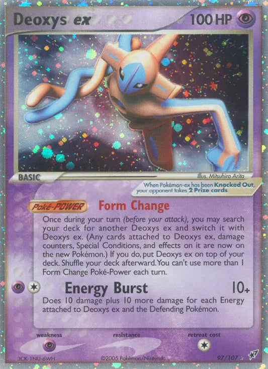 Deoxys ex 97 Deoxys Pokesingles