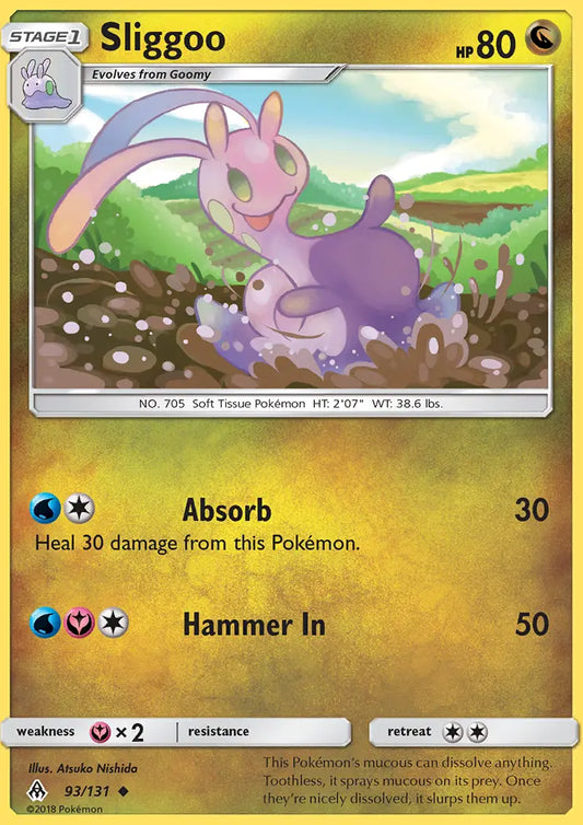 Sliggoo 93 Forbidden Light Pokesingles