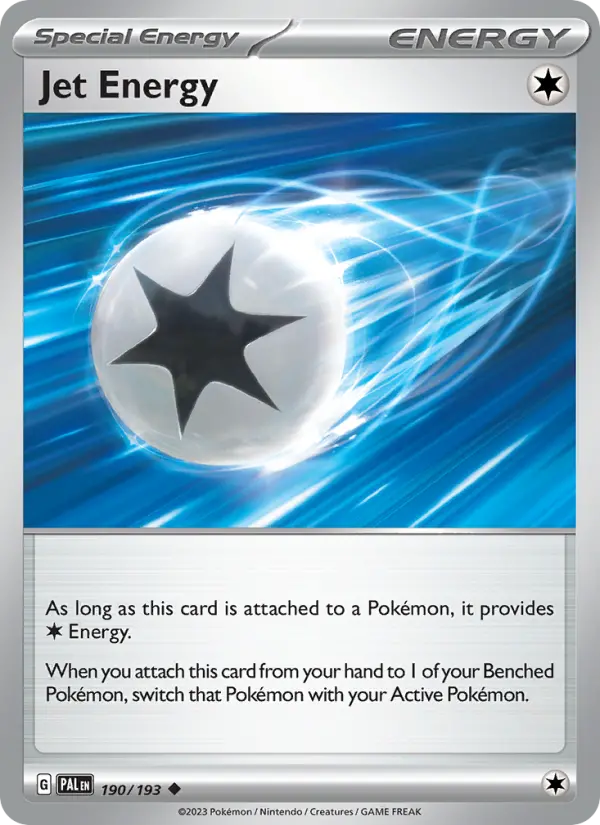 Jet Energy 190 Paldea Evolved Pokesingles