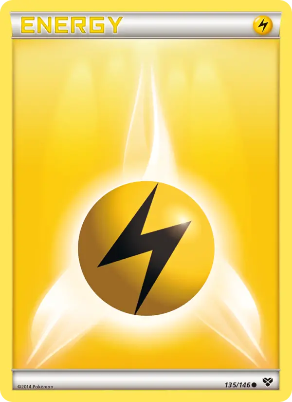 Lightning Energy 135 XY Pokesingles