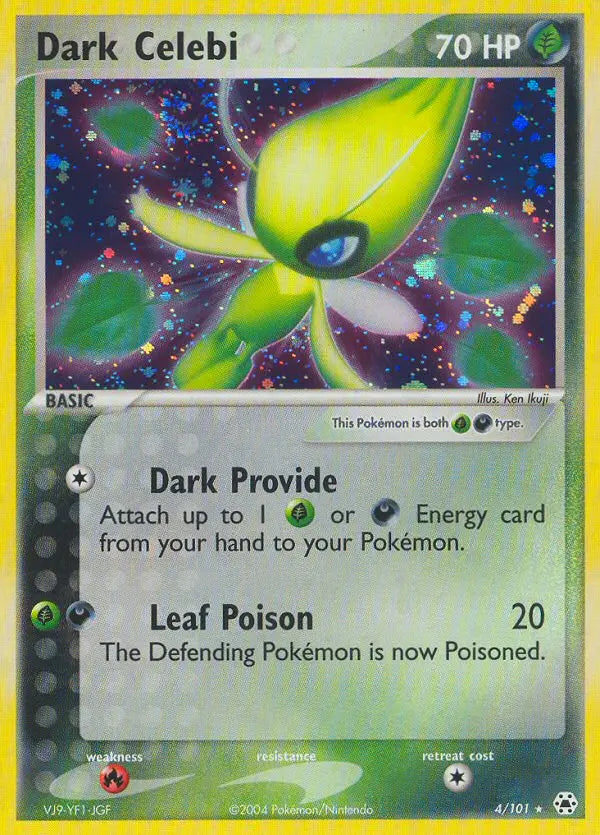 Dark Celebi 4 Hidden Legends Pokesingles