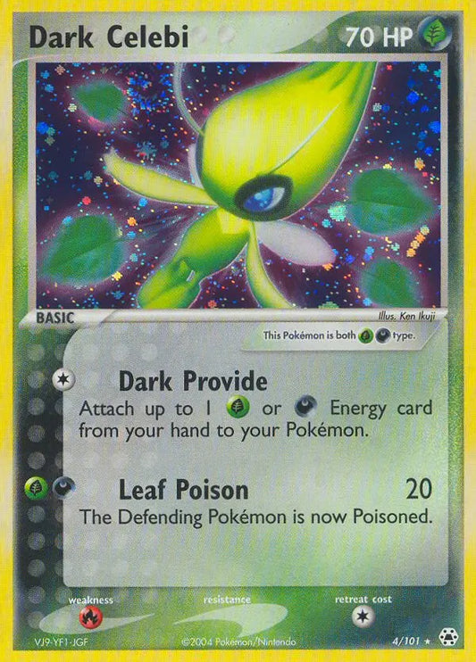 Dark Celebi 4 Hidden Legends Pokesingles