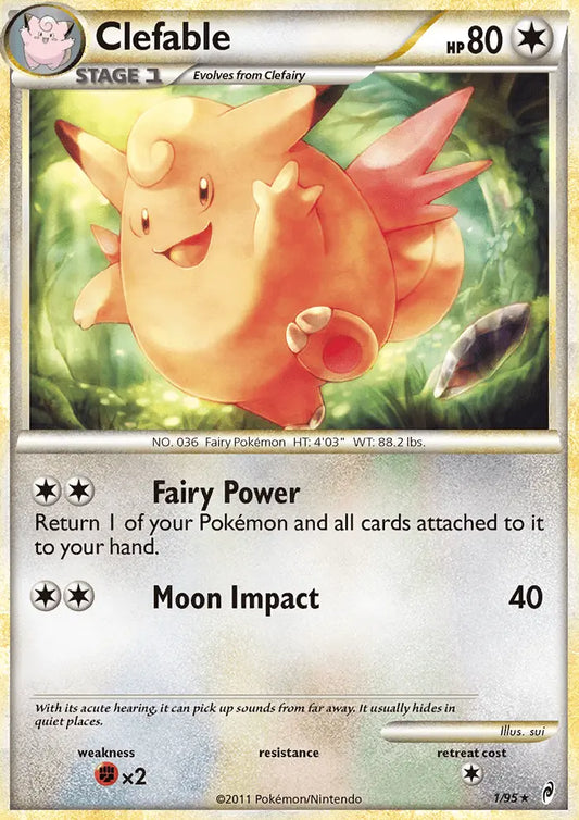 Clefable 1 Call of Legends Pokesingles