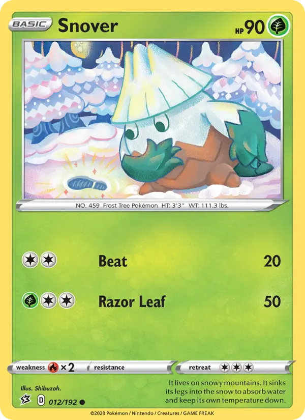 Snover 12 Rebel Clash Pokesingles