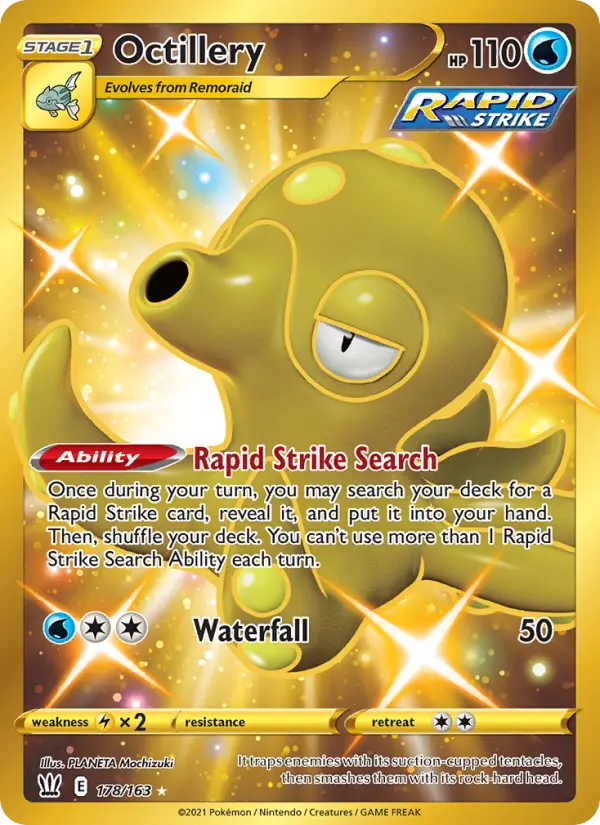 Octillery 178 Battle Styles Pokesingles