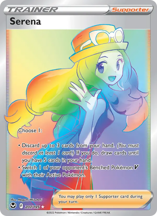 Serena 207 Silver Tempest Pokesingles