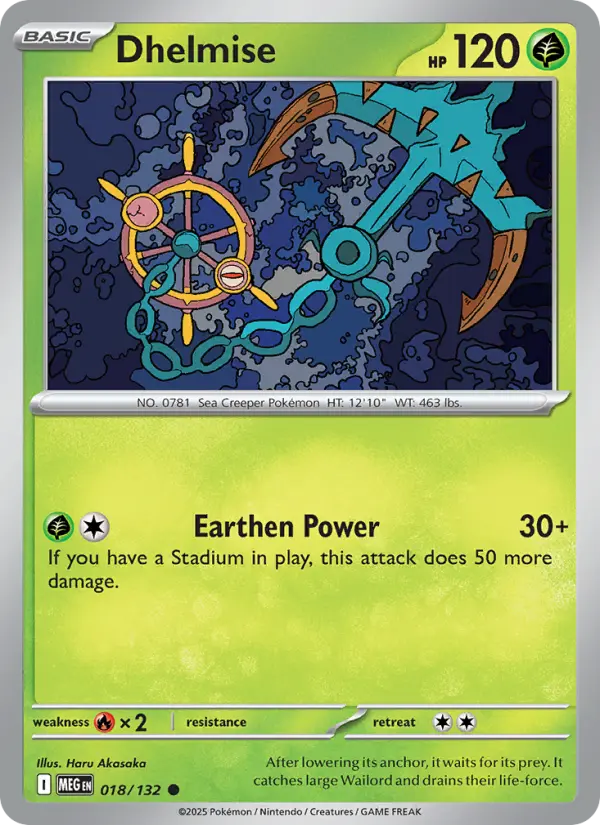 Dhelmise 18 Mega Evolution Pokesingles