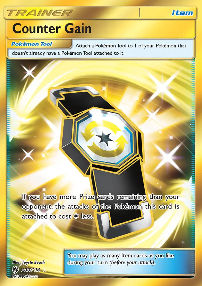 Counter Gain 230 Lost Thunder Pokesingles
