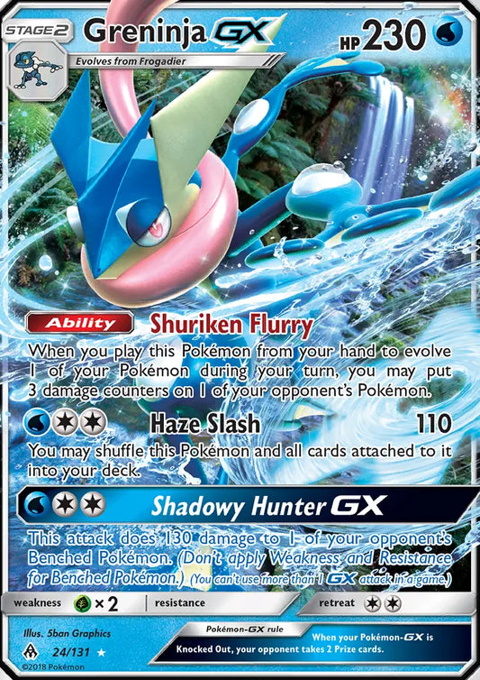 Greninja GX 24 Forbidden Light Pokesingles