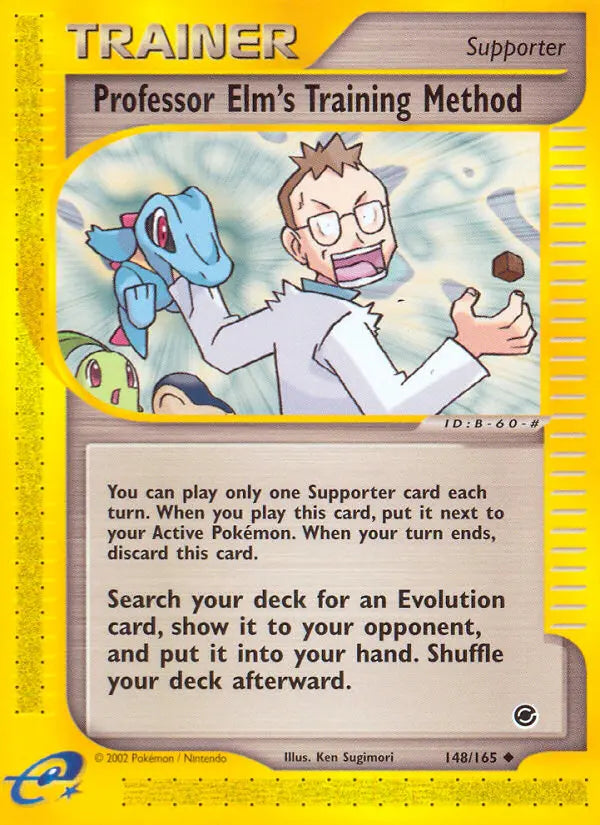 Professor Elm's Training Method 148 Expedition Base Set Pokesingles