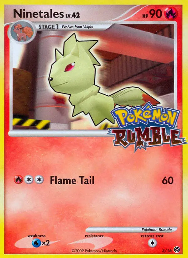 Ninetales 3 Pokémon Rumble Pokesingles