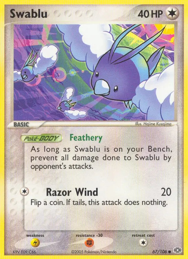 Swablu 67 Emerald Pokesingles