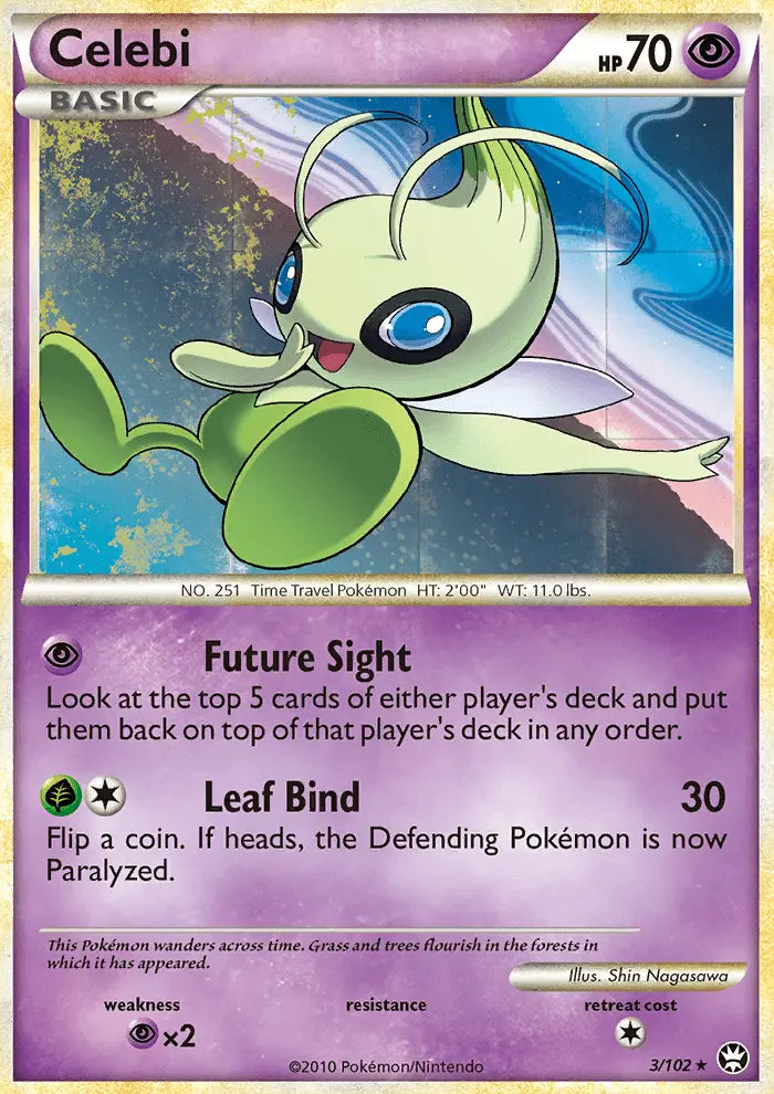 Celebi 3 Triumphant Pokesingles
