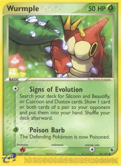 Wurmple 78 Ruby & Sapphire Pokesingles