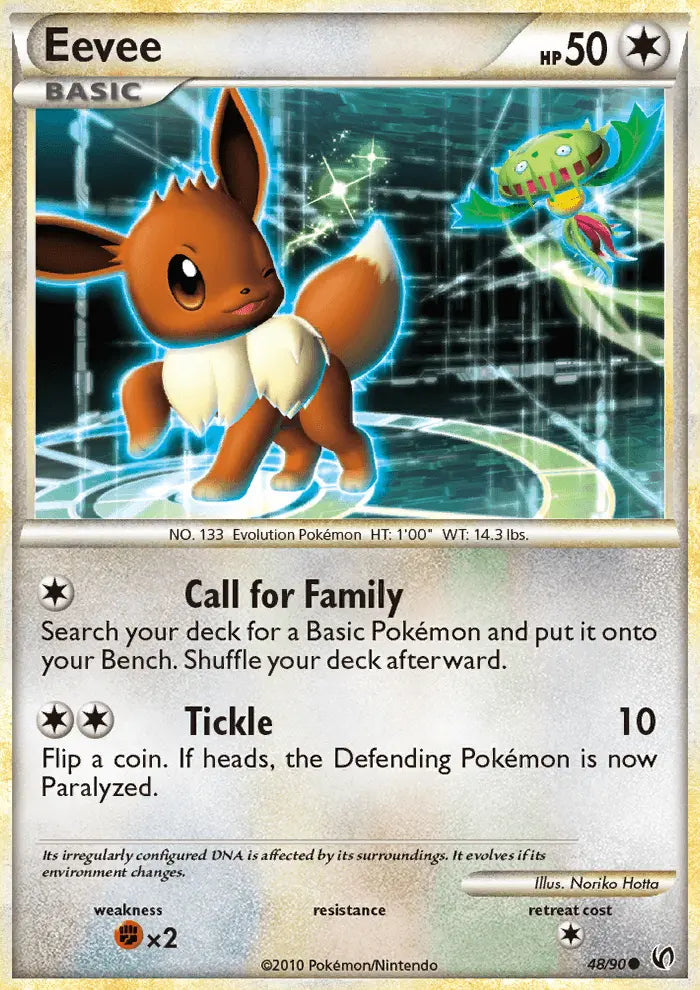 Eevee 48 Undaunted Pokesingles