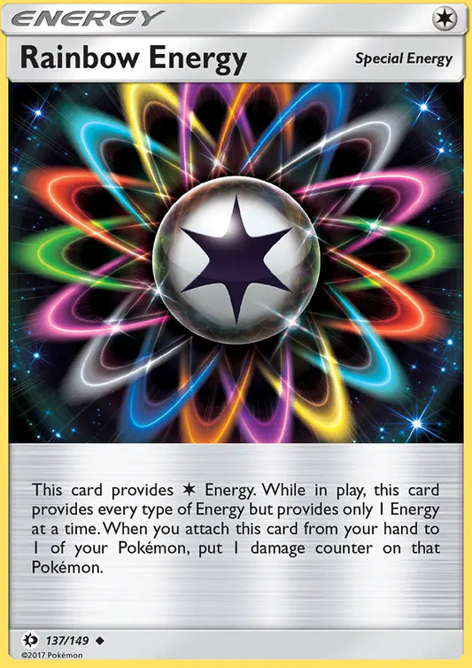 Rainbow Energy 137 Sun & Moon Pokesingles