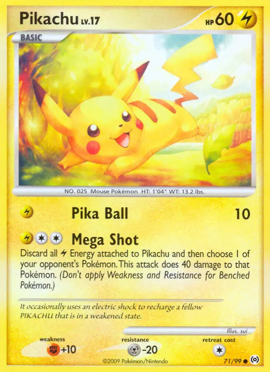 Pikachu 71 Arceus Pokesingles