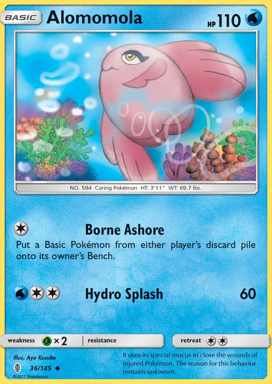 Alomomola 36 Guardians Rising Pokesingles