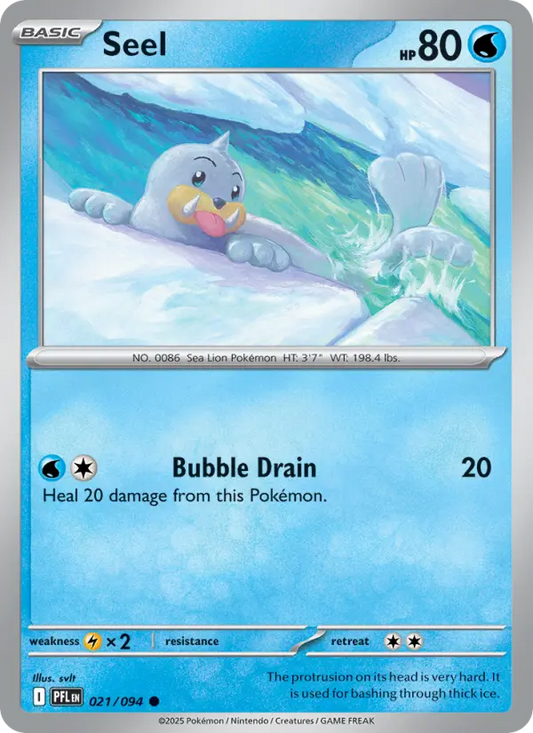 Seel 21 Phantasmal Flames Pokesingles
