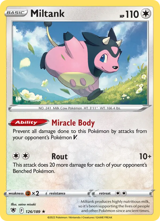 Miltank 126 Astral Radiance Pokesingles