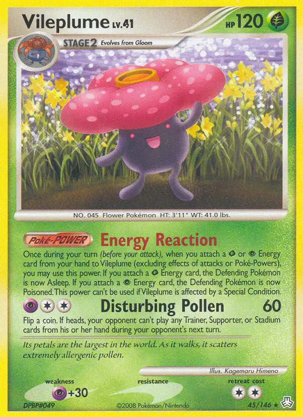 Vileplume 45 Legends Awakened Pokesingles