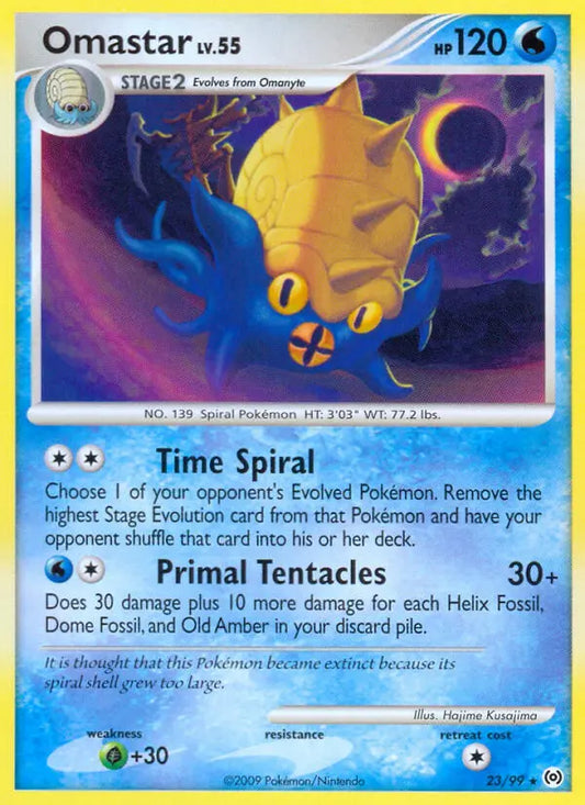 Omastar 23 Arceus Pokesingles