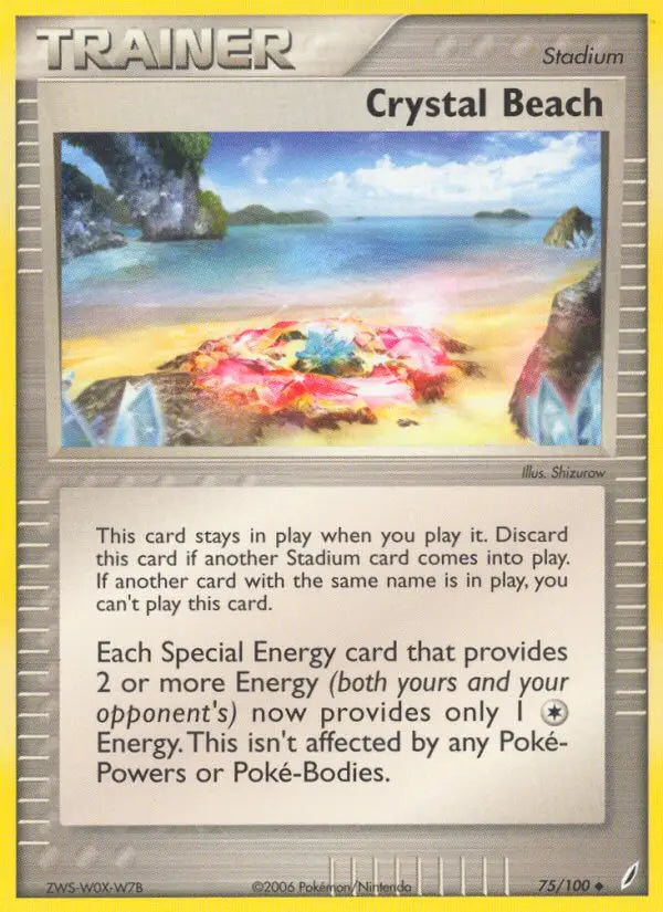 Crystal Beach 75 Crystal Guardians Pokesingles