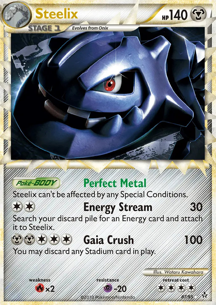 Steelix 87 Unleashed Pokesingles