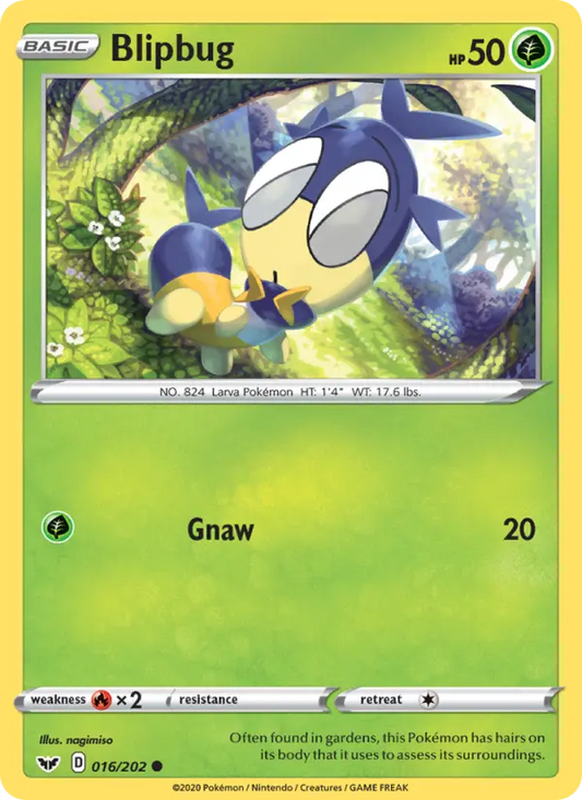 Blipbug 16 Sword & Shield Pokesingles