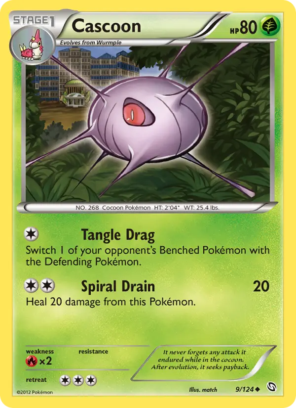 Cascoon 9 Dragons Exalted Pokesingles