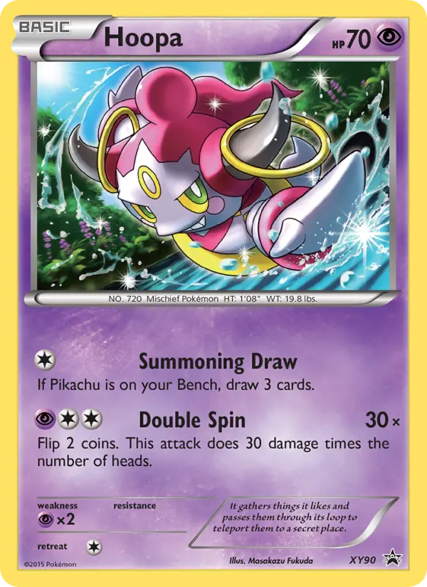 Hoopa XY90 XY Black Star Promos Pokesingles
