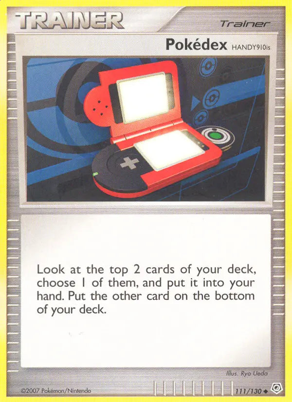 Pokédex HANDY910is 111 Diamond & Pearl Pokesingles