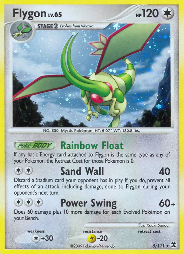 Flygon 5 Rising Rivals Pokesingles