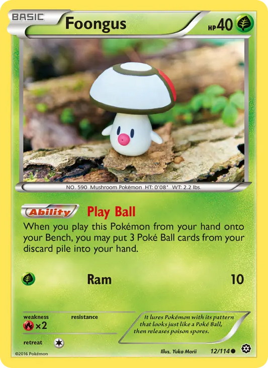 Foongus 12 Steam Siege Pokesingles