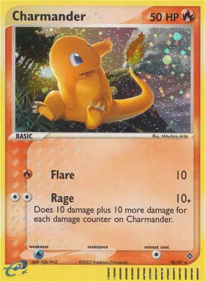 Charmander 98 Dragon Pokesingles
