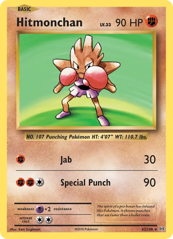 Hitmonchan 62 Evolutions Pokesingles