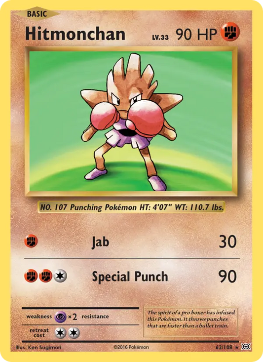 Hitmonchan 62 Evolutions Pokesingles