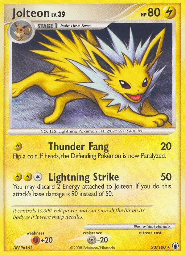 Jolteon 23 Majestic Dawn Pokesingles