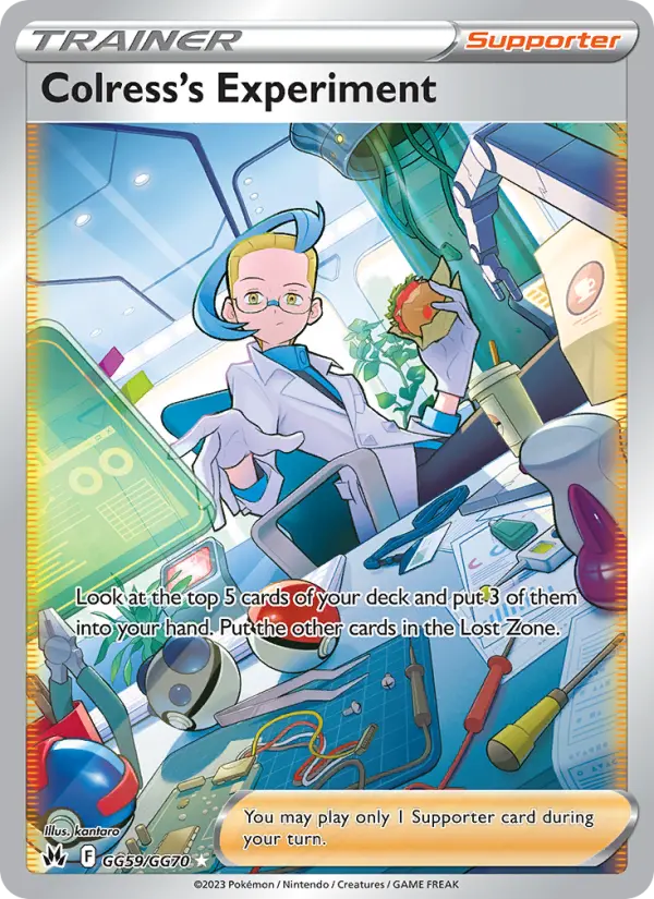 Colress's Experiment GG59 Crown Zenith Pokesingles